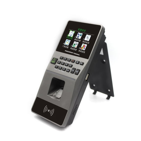 Fingerprint Access Control System RFID Keypad Card Reader Password Biometric Time Attendance Machine with Software TCP/IP USB - Efficient Management
