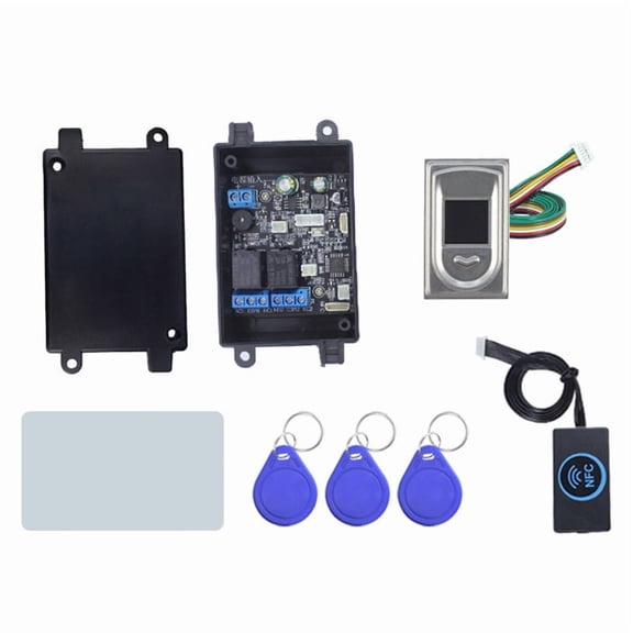 Fingerprint Access Controller Nfc Electric Lock Control Relay Module Ic Card Induction Switch Bicycle Diy Unlock S2
