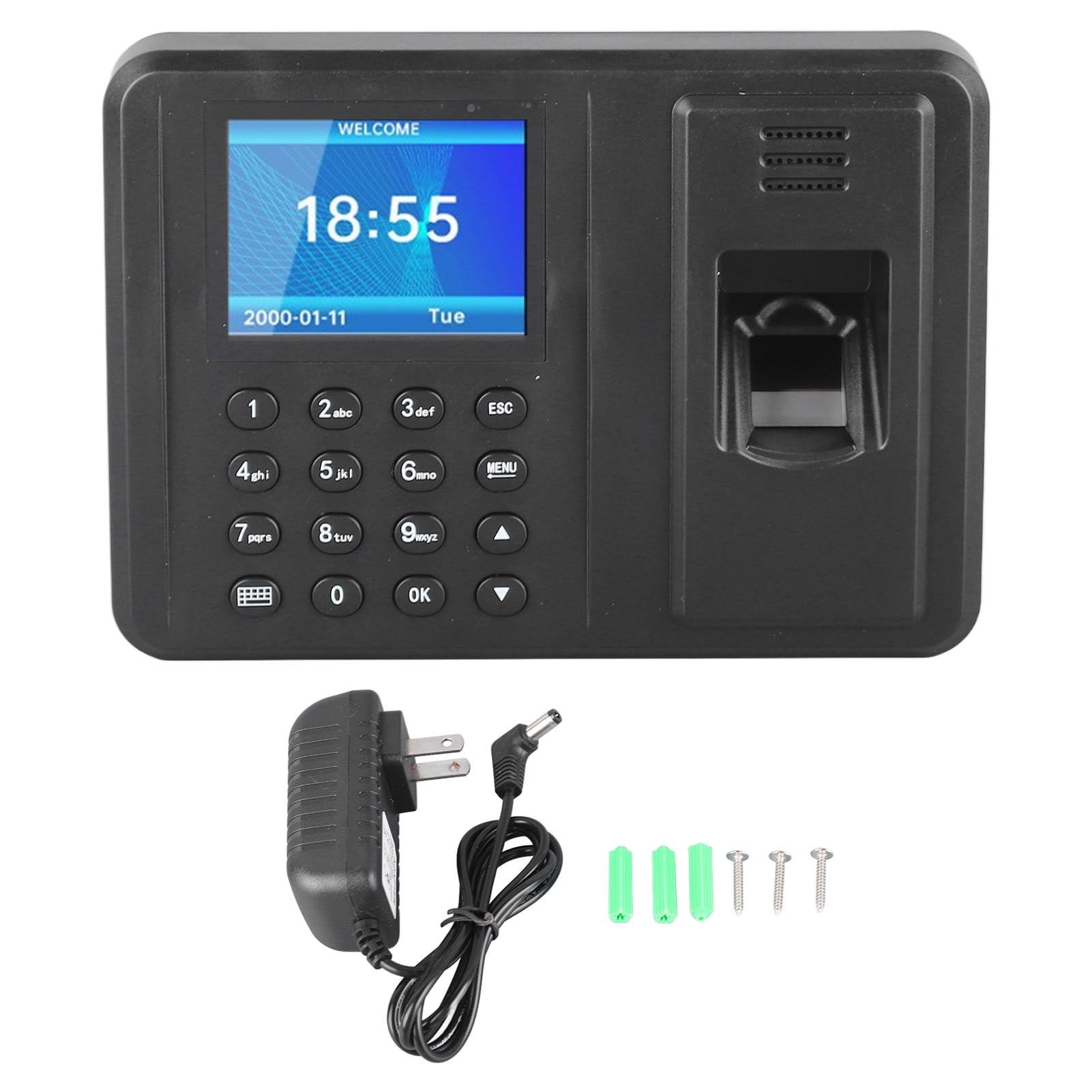 Fingerprint Attendance Machine Time Clock Punch Machine Office Time