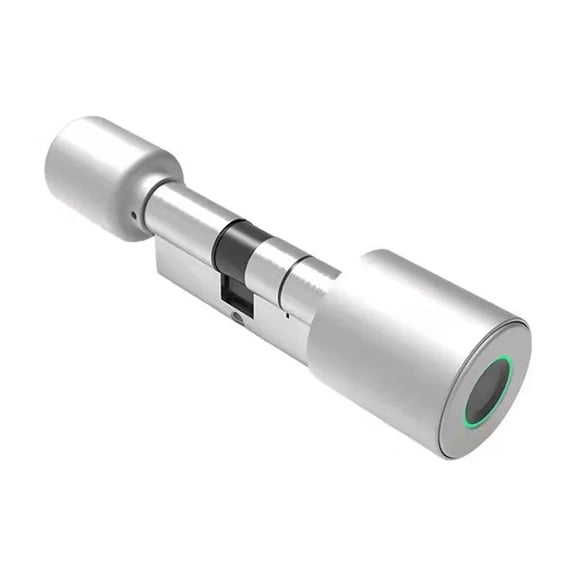 Fingerprint Bluetooth Cylinder Lock Euro Thumbturn Rechargeable Long Battery Life Electronic Smart Door Lock Digital ,Corrosion-Resistant