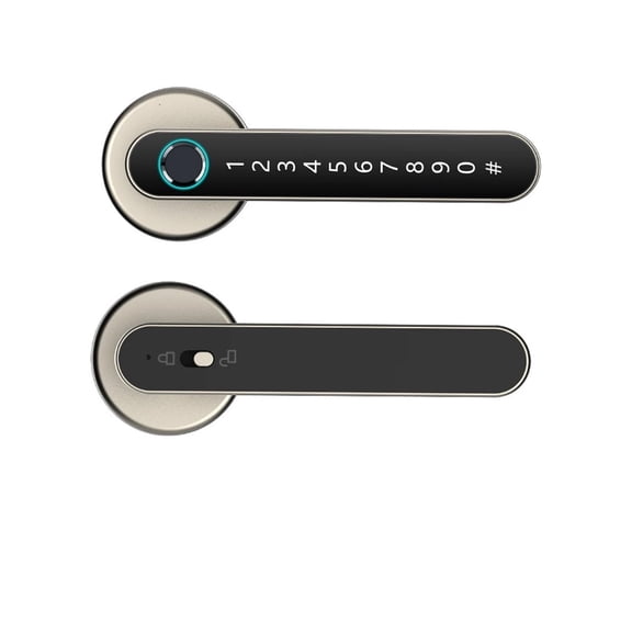 Fingerprint Door Lock Bluetooth APP Password Electronic Digital Lock Biometric Door Knobs Handle Keyless Entry Smart Locks