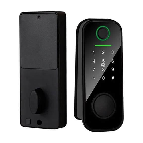 Fingerprint Door Lock Bluetooth Smart Lock App Remote Unlocking Password Lock Electronic Door Lock ,Enhanced Security