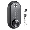 thumbnail image 1 of Fingerprint Door Lock, Electronic Biometric Deadbolt with Touchscreen, Auto Locking, One-Time Code, Anti-Peeping, IC Cards, Easy Installation for Home Apartment, 1 of 12