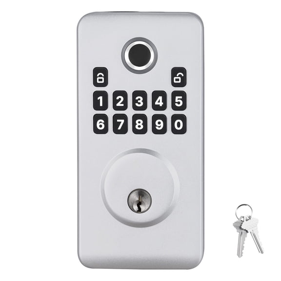 Fingerprint Door Lock, Electronic Biometric Deadbolt with Pioneering Easy-Grip D