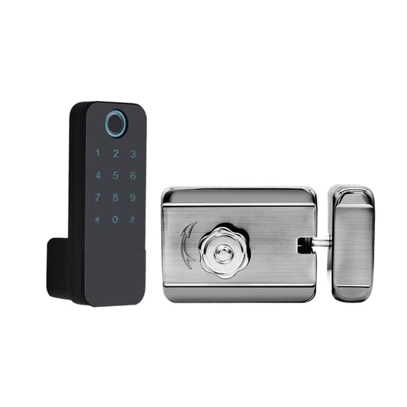 Passcode Locking Gate Fingerprint DoorLock Waterproof Outdoor Gate Bluetooth Lock Wifi ...
