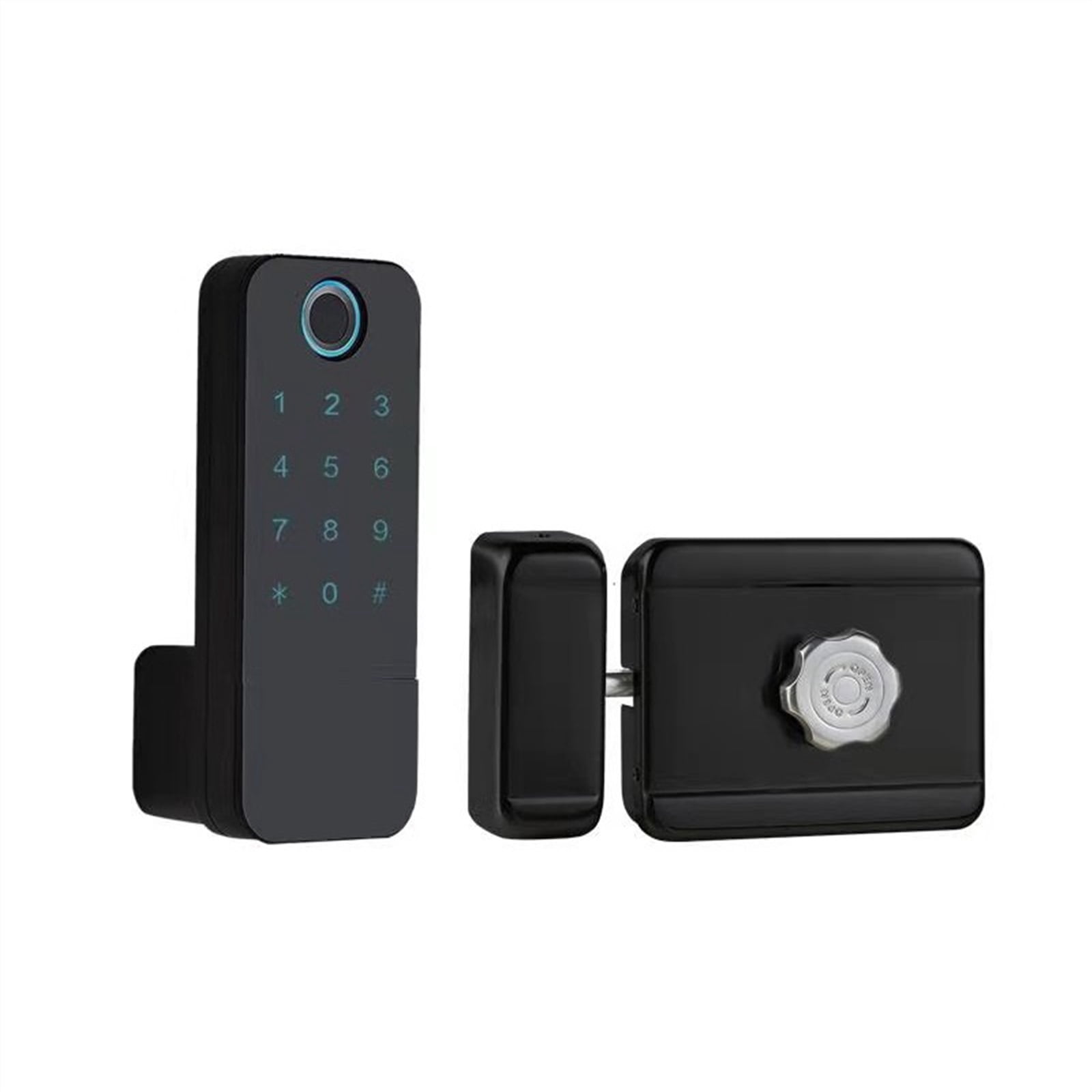 Fingerprint DoorLock Waterproof Outdoor Gate TT Lock Passcode IC Card ...