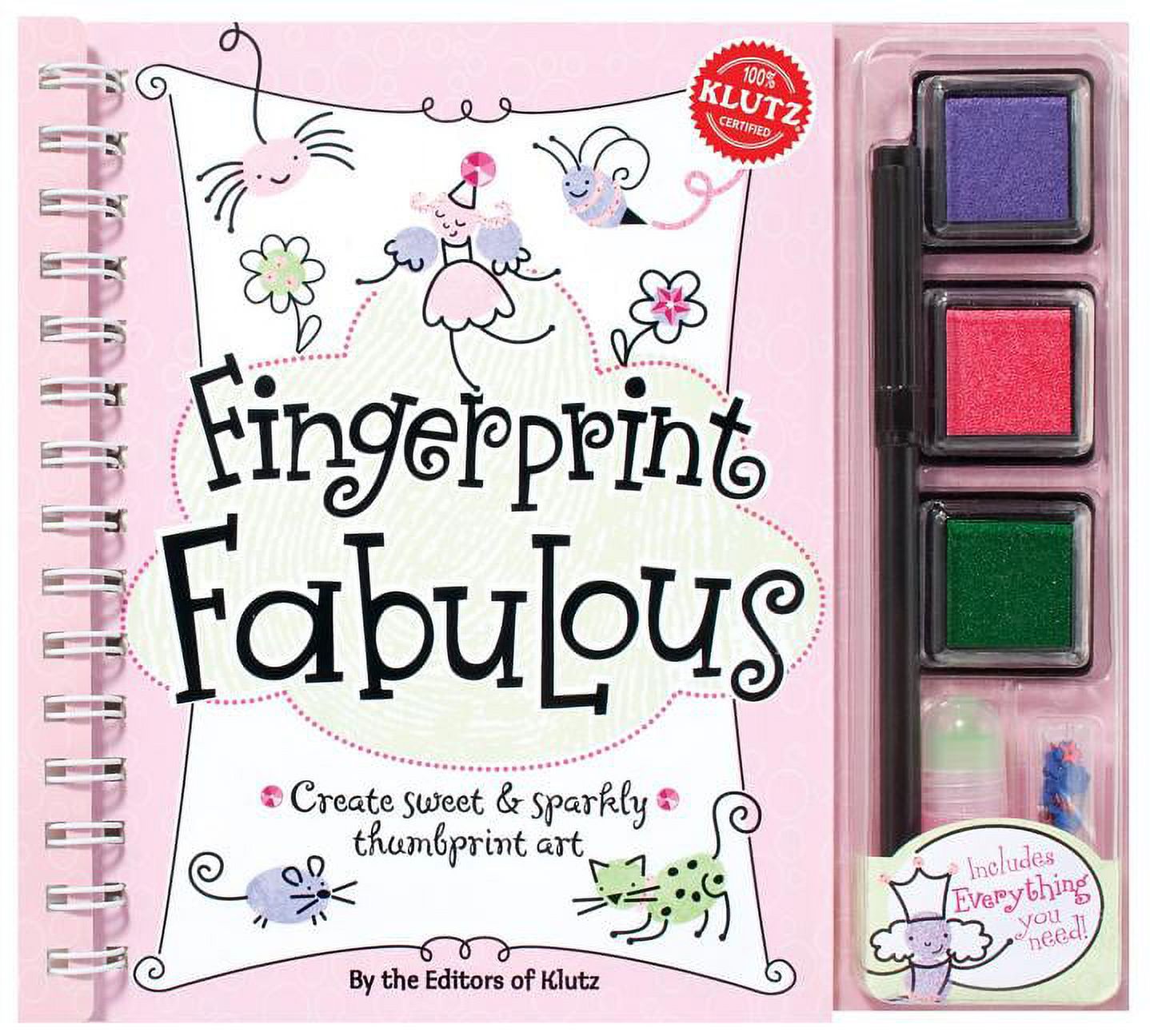Fingerprint Fabulous: Create Sweet & Sparkly Thumbprint Art (Other) - image 1 of 1