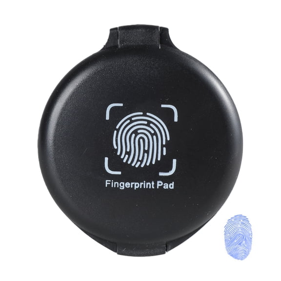 Fingerprint Ink Pad Thumb Print Ink Pad Stamp Ink Pad Notary Supplies for Identification Security