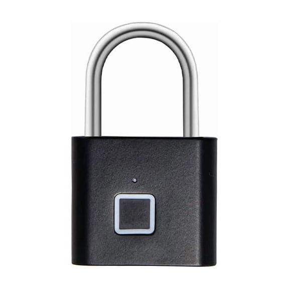 Fingerprint Lock Padlock Unlock with One Touch, Heavy Duty Weatherproof Portable Security Lock ,Multiple Options Available