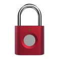thumbnail image 1 of Fingerprint Padlock Smart Keyless Thumbprint Biometric Fingerprint Lock Waterproof USB Charge Security Locker for Gym,Door,School,Bike,Luggage Bags, 1 of 2