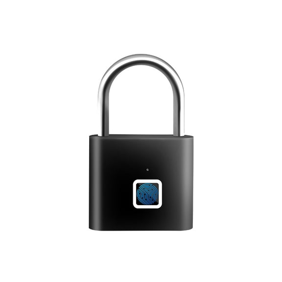 Fingerprint Padlock,Ultra Light One Touch Open Fingerprint Lock with USB Charging for Gym, Sports, School Employee Locker,Fence, Suitcase,Bike No App, No Trouble