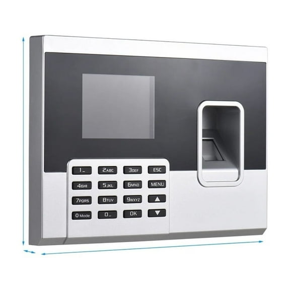 Fingerprint Password Attendance Machine Access Control Time Clock Recorder Employee Checking-in Recorder with 2.8 Inch Color