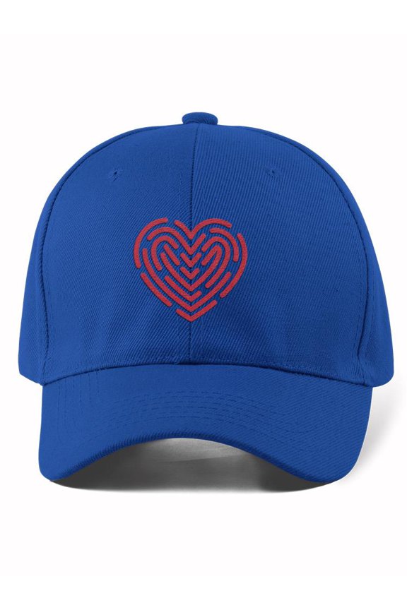 Fingerprint Red Heart Icon Hat  -Image by Shutterstock,  Small