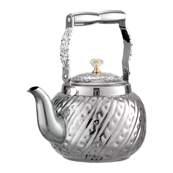 Fingerprint Resistant Golden Hammered Kettles 1.2/1.6/2L Nonrust Steel Rapid Boiling Water Pots For Modern Livings