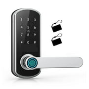 Fingerprint Smart Door Lock Biometric Electric Digital Password Locks Keyless Entry Door Handle Security For Home Safe