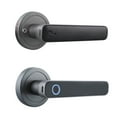 thumbnail image 1 of Fingerprint Smart Door Lock, Keyless Bluetooth Door Knob, Biometric Lever Door Lock Unlock by Fingerprint/Key for Home Hotel Office Bedroom, Smart Household Appliances, 1 of 5