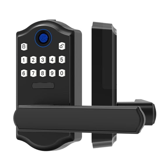 Fingerprint Smart Door Locks Hotel Biometric Digital Handle Locks Designed for Tech-Savvy Users