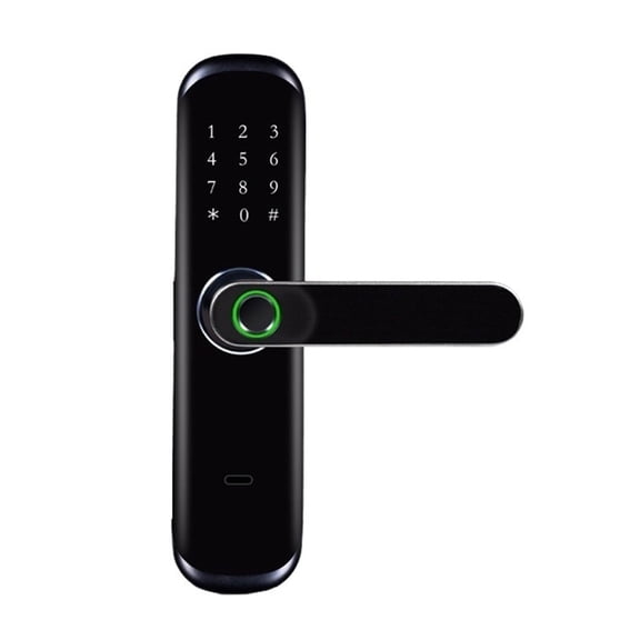 Fingerprint Smart Lock For Biometric Fingerprint Door Lock BT APP Smart IC Card Keyless Entry With Passcode ,Easy to Installation and Use