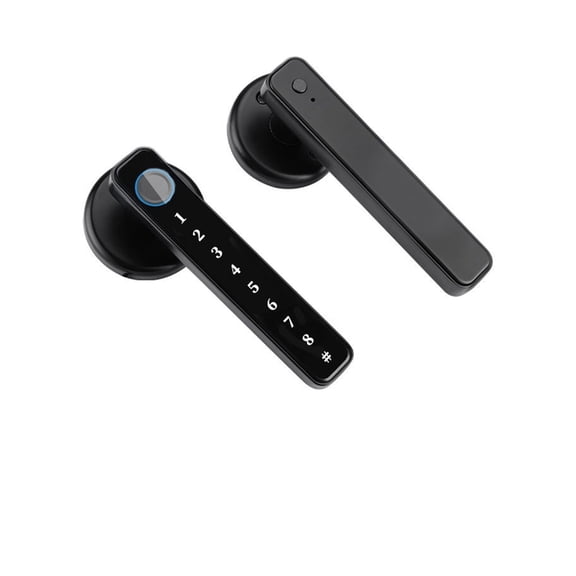 Fingerprint Smart Lock Keyless Entry Bluetooth Home Office Door Passcode Digital Card Access ,Easy Installation