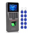 Fingerprint Time Attendance Machine TCP / IP Staff Checkin Time Clock