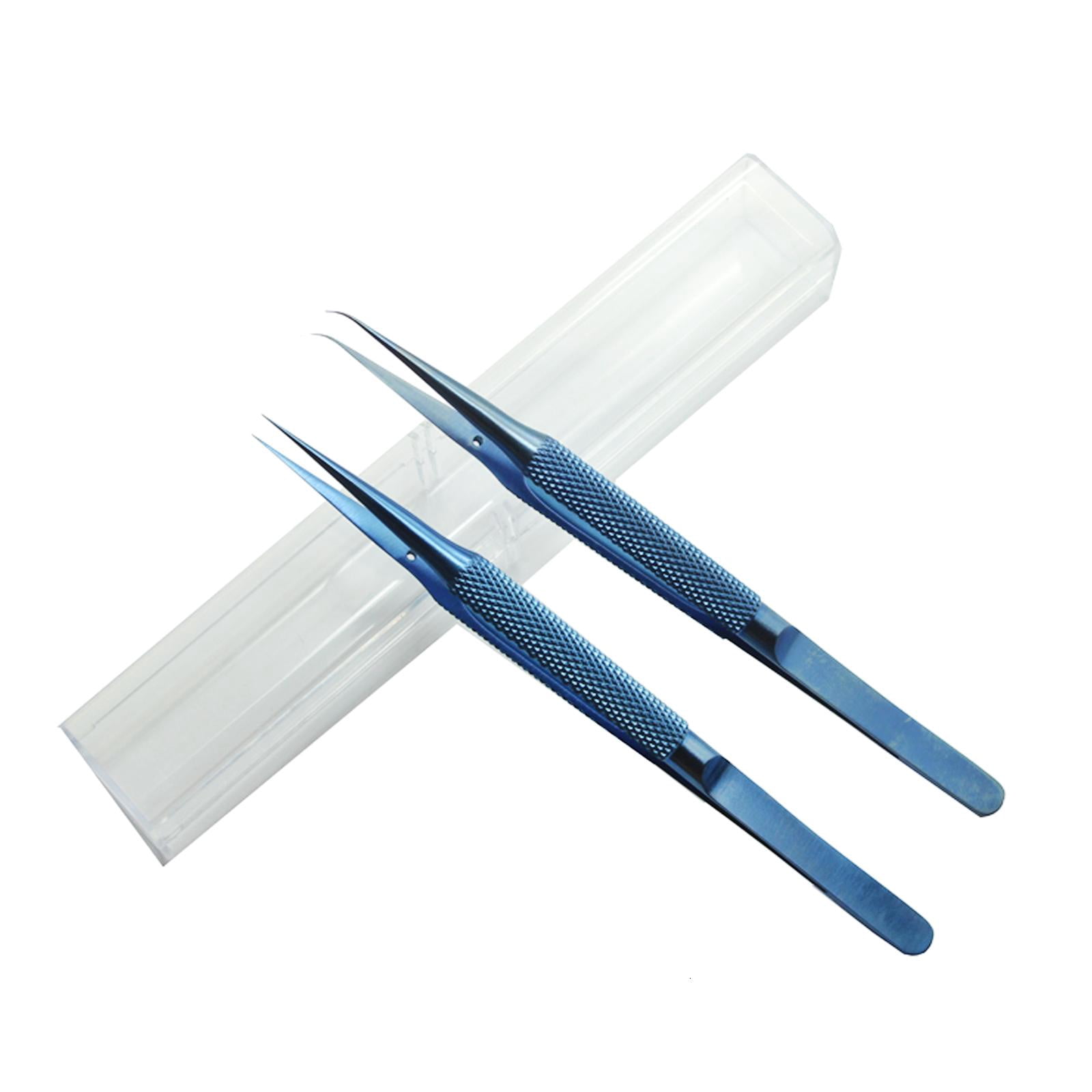 Fingerprint Tweezers for Titanium Alloy Board Flying Tweezers Microscope Tweezer
