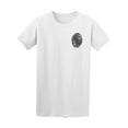 thumbnail image 1 of Fingerprint With Eye Small Logo T-Shirt Men -Image by Shutterstock, Male Small, 1 of 2