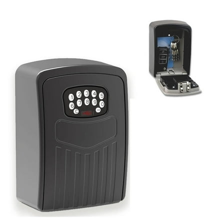 Fingerprint or Password Safe Key Box Bluetooth Storage Lock Box Smart Life App Wall Mount Security Anti-theft Lockbox ,Practical Size