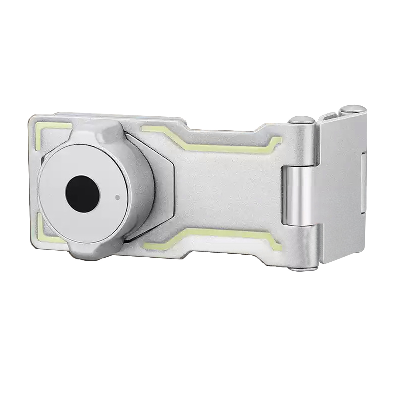 Fingerprints Cabinet Lock Zincs Alloys File Cabinet Lock Lockable Hasp Lock for Kitchen Drawers Easy to Install