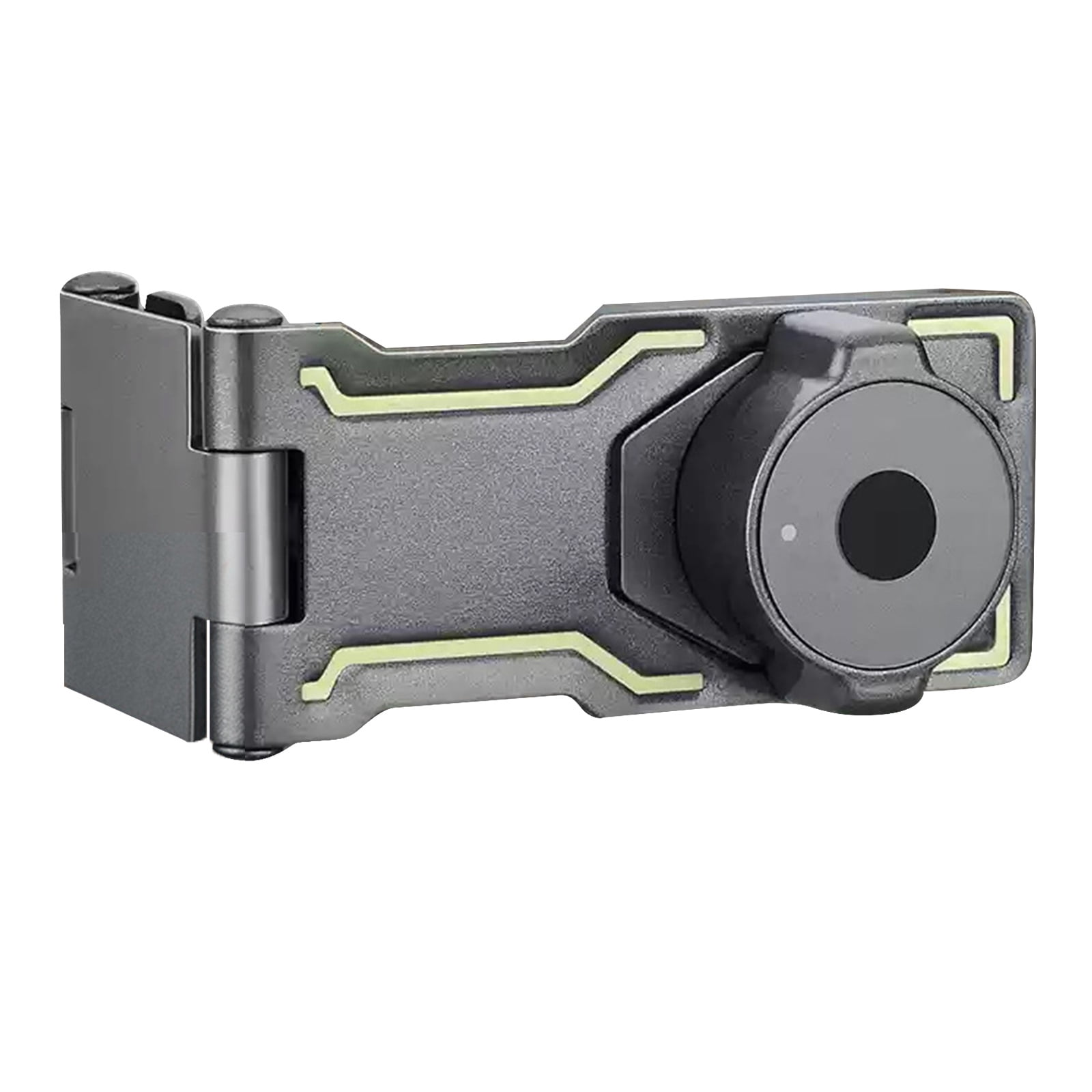 Fingerprints Cabinet Lock Zincs Alloys File Cabinet Lock Lockable Hasp Lock for Kitchen Drawers Easy to Install