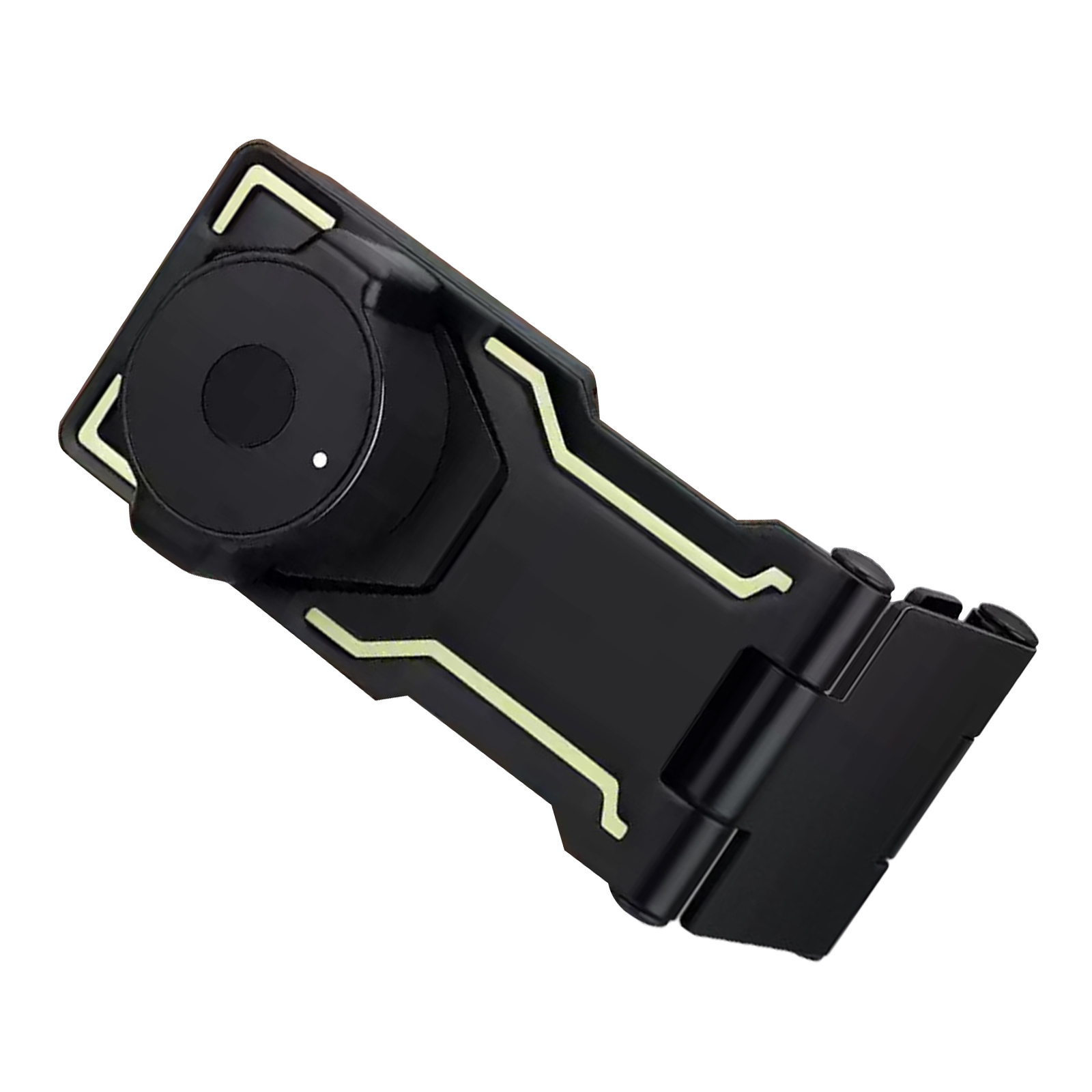 Fingerprints Cabinet Lock Zincs Alloys File Cabinet Lock Lockable Hasp Lock for Kitchen Drawers Easy to Install