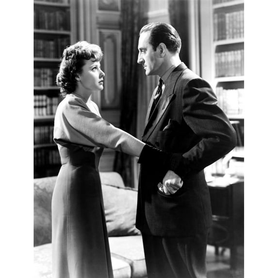 Fingers At The Window From Left Laraine Day Basil Rathbone 1942 Photo Print (8 x 10)