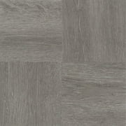 Fingers Charcoal Vinyl Floor Tiles Self Stick Peek Flooring 12 x 12 4-Pack 80 Pieces