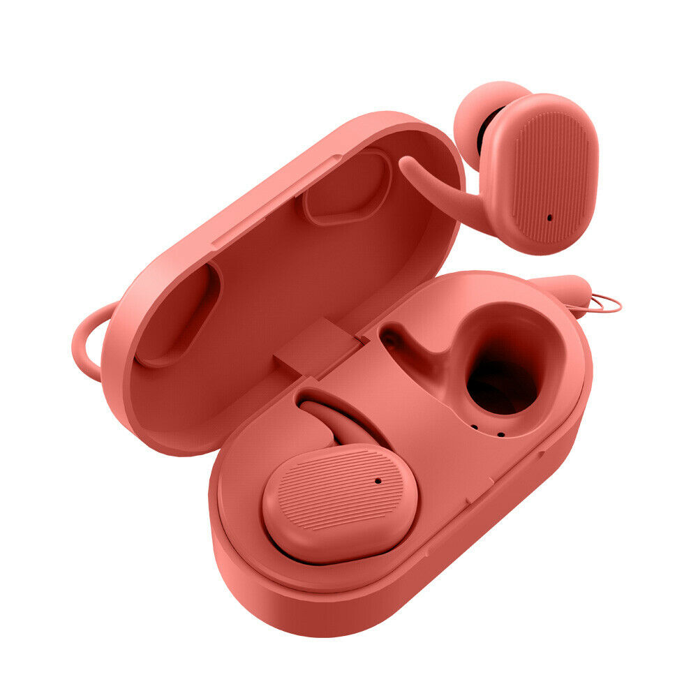 Fingertime True Wireless Bluetooth Earbuds with Wireless Charging Case
