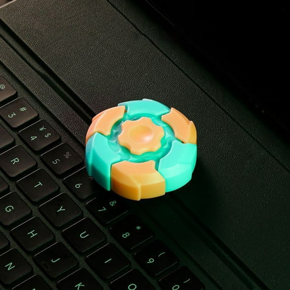 Fingertip Gyroscope Fidget Spinner for Stress & Anxiety Relief, Long Spin Time, EDC Sensory Toys for Adult