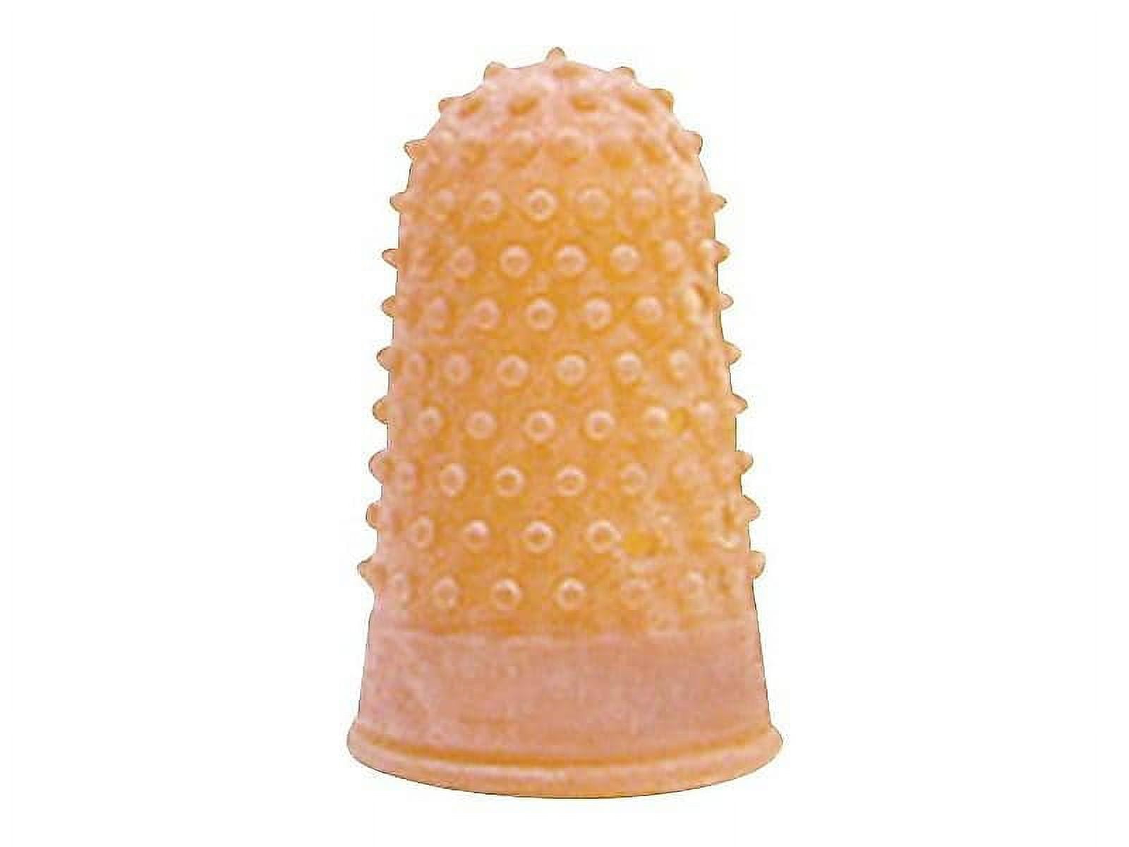 Fingertip Pads, Size 11.5, Medium, Amber, 12/Pack Fingertip Pads, Size 11.5, Medium, Amber, 12/Pack