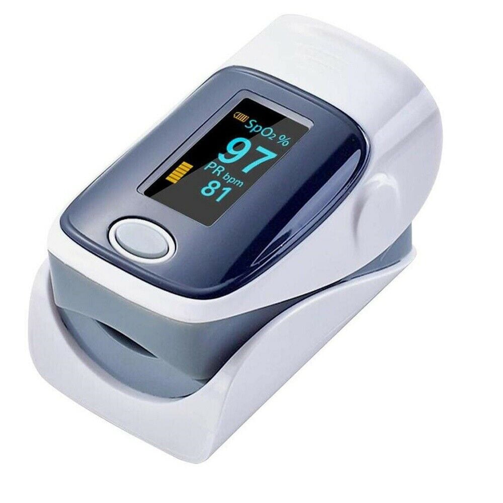 Tensiomètre Magenta Doigt Pulse Oximete LED HD Affichage Portable Oxymètre  Équipement Médical Blood Oxygen Monitor de Pouls
