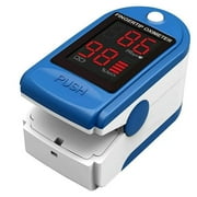 Fingertip Pulse Oximeter Blood Oxygen Saturation Monitor Finger Pulse Oximeter, Bar Graphs and Heart Rate Monitor