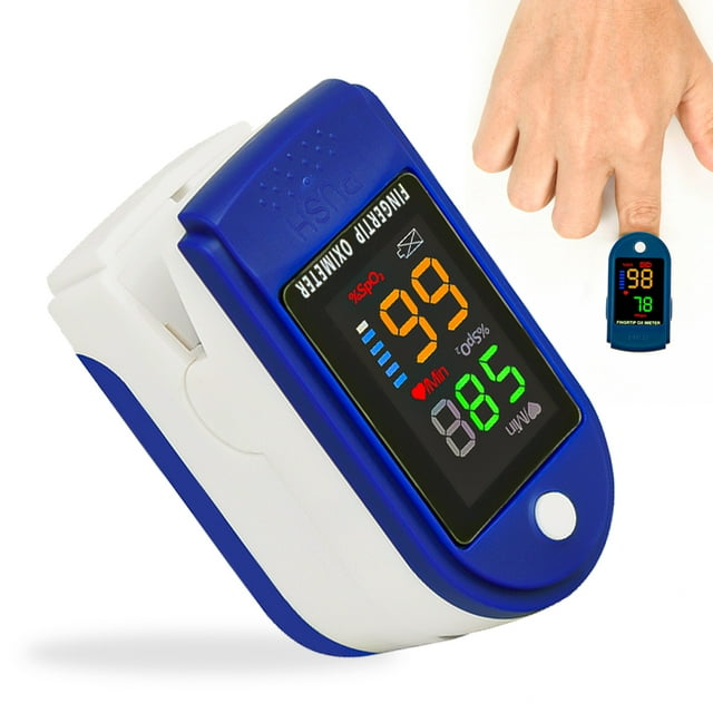 Fingertip Pulse Oximeter Blood Oxygen Saturation Monitor Finger Pulse