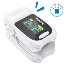 Fingertip Pulse Oximeter, Blood Oxygen Saturation Monitor, SpO2 Monitoring Device, Heart Rate Meter, OLED Display