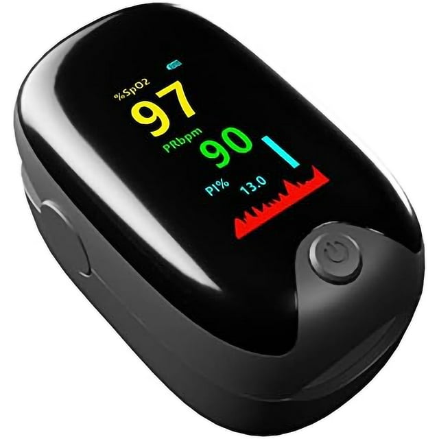 Fingertip Pulse Oximeter,Blood Oxygen Saturation Monitor (SpO2) with