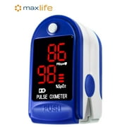 Fingertip Pulse Oximeter, Oxygen Level Pulse Rate - Blue, New