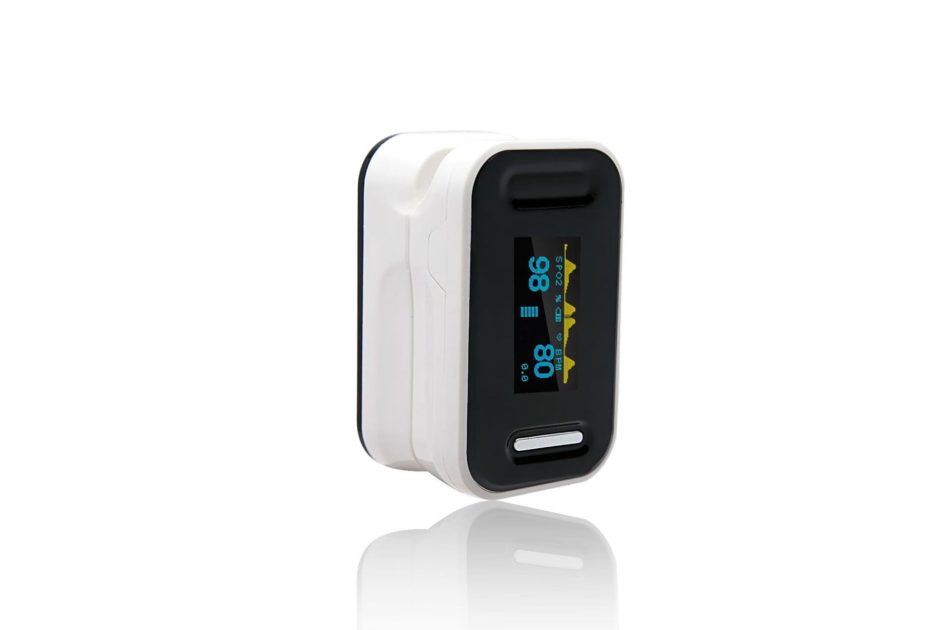 Fingertip Pulse Oximeter,Oxygen Monitor with Digital Display,Blood ...