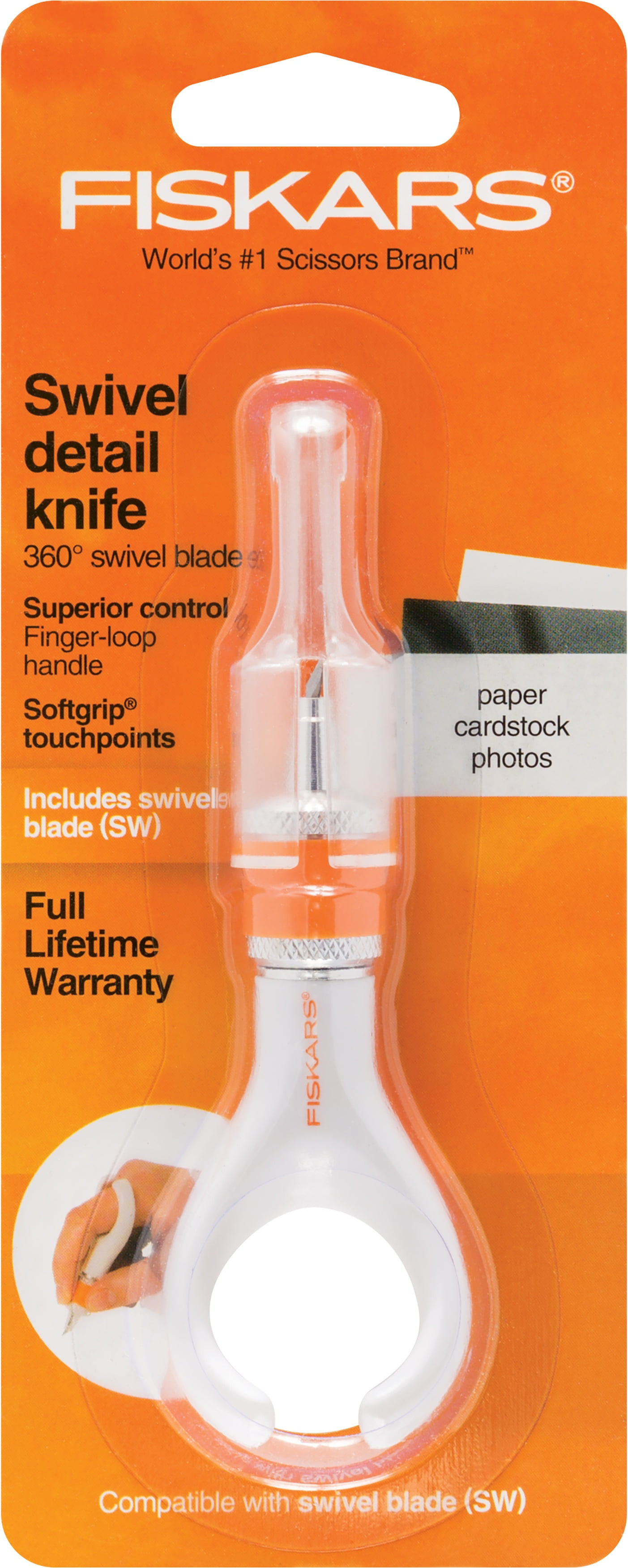 Fingertip Swivel Detail Knife