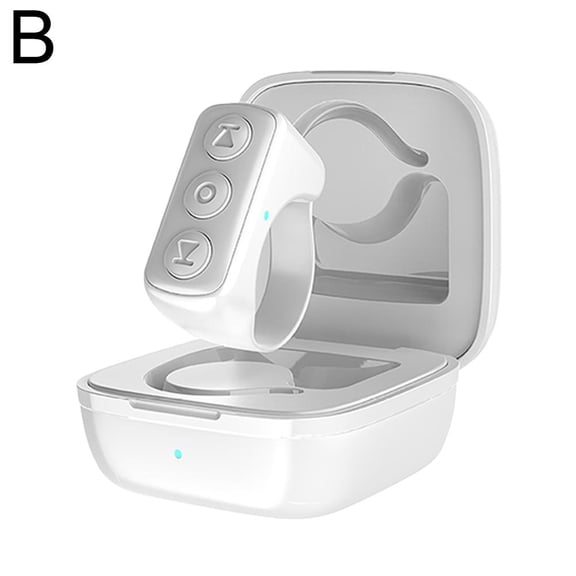 Fingertip Wireless Bluetooth Remote Control, Bluetooth Scrolling Remote Fingertip Video Controller, Remote Control Page Turner Finger Scroller Remote Control for Scrolling