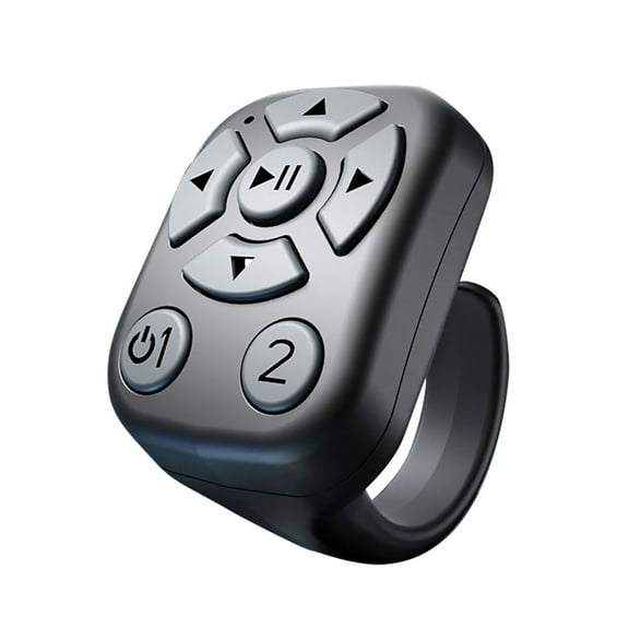 Fingertip Wireless Remote Control Automatic Rechargeable Scroller Ring Upgrade Remote App Control Page Turner For Phones Scrolling Ring Page Turner