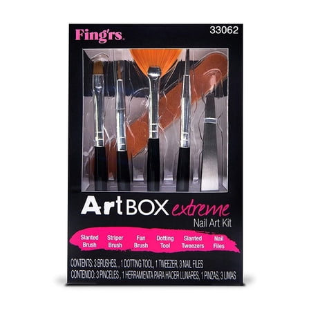 Fingrs H2art Art Box Extr Size 1 Ct Fingrs H2art Art Box Extreme 33062 8/Ct