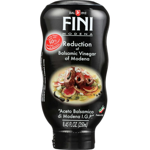 Fini Organic Reduction Balsamic Vinegar - 8.45 oz Pack of 3