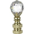 thumbnail image 1 of Finial Showcase Crystal 1.25" Finials, Bronze/Silver/Clear, 1 of 5