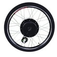 thumbnail image 1 of Demifill 26 Inch 36V 500W Front Wheel Electric Bicycle Kit, Electric Bike Conversion Kit, Electric Bike Kit Complete Set for 26in Front Tire, Black, 1 of 9