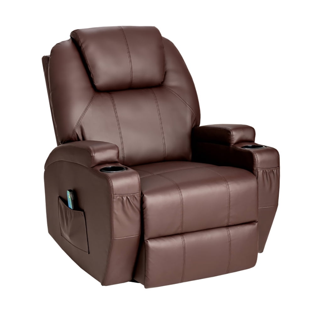 Finihen 360 Degree Swivel Chair, 360-Degree Swivel Massage Recliner Chair with Remote Control, for Living Room, Bedroom, Brown Finihen 360 Degree Swivel Chair, 360-Degree Swivel Massage Recliner Chair with Remote Control, for Living Room, Bedroom, Brown